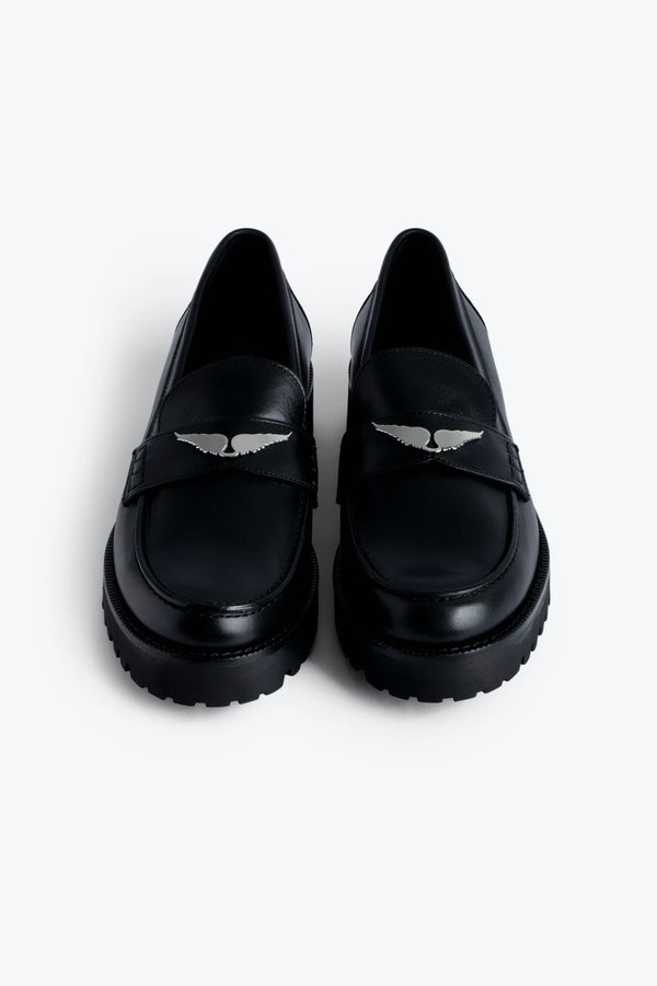 Joecassin Vintage Patent Overs Shoes Black