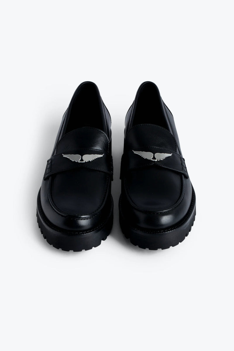 Joecassin Vintage Patent Overs Shoes Black