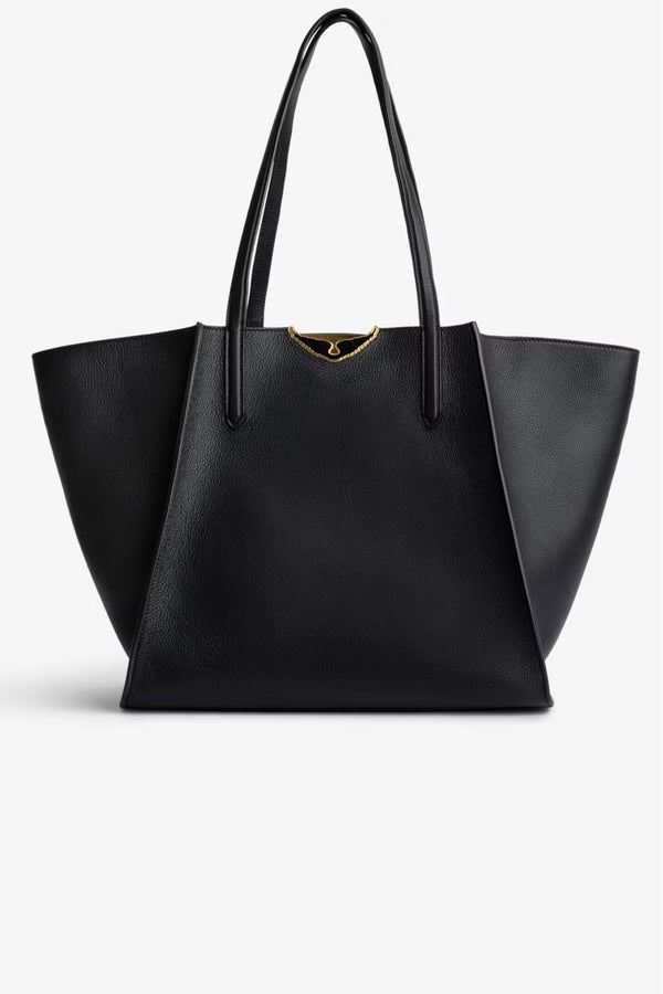 Le Borderline Grained Leather Bag Record
