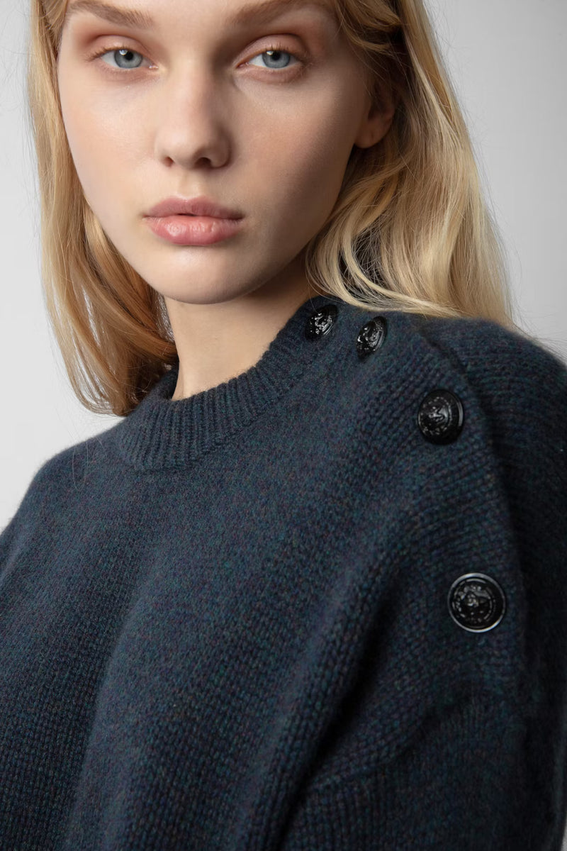 Malta Ws Sweater Green grey