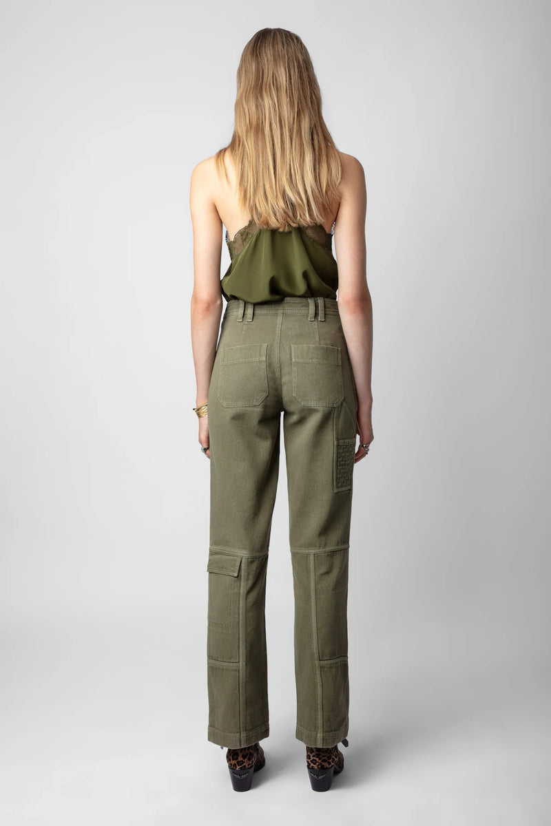 Pepper Coton Twill Pants Cypress