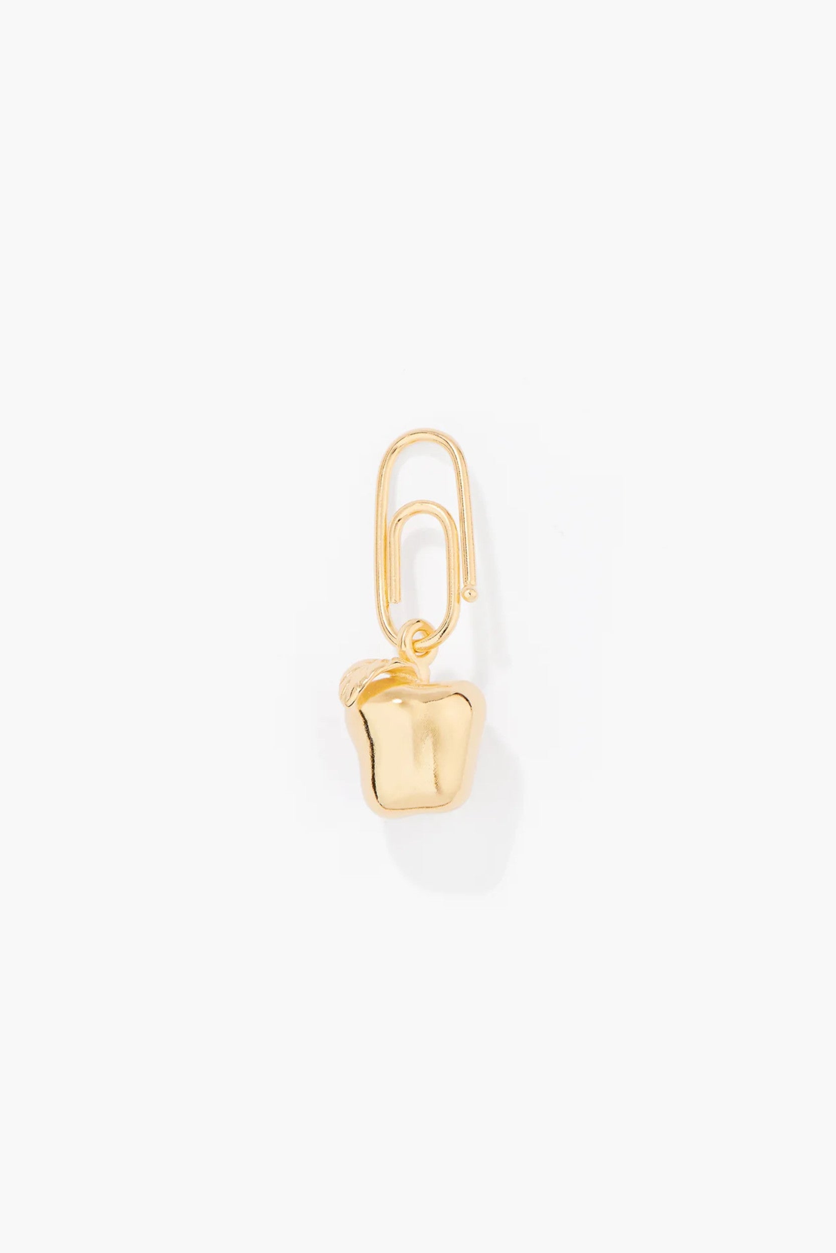 Charm Apple Metal Gold