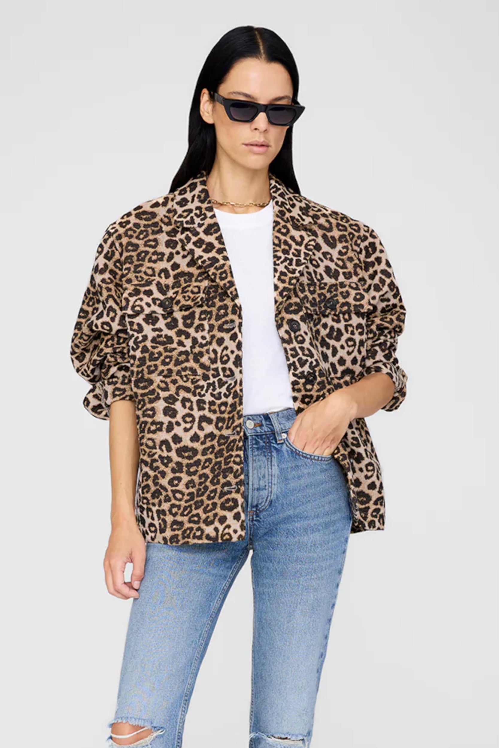 Flynn Jacket Leopard