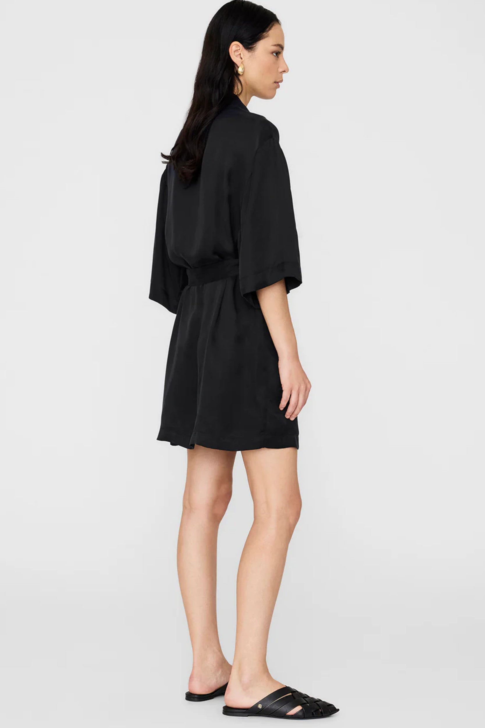 Geri Dress Washed Black