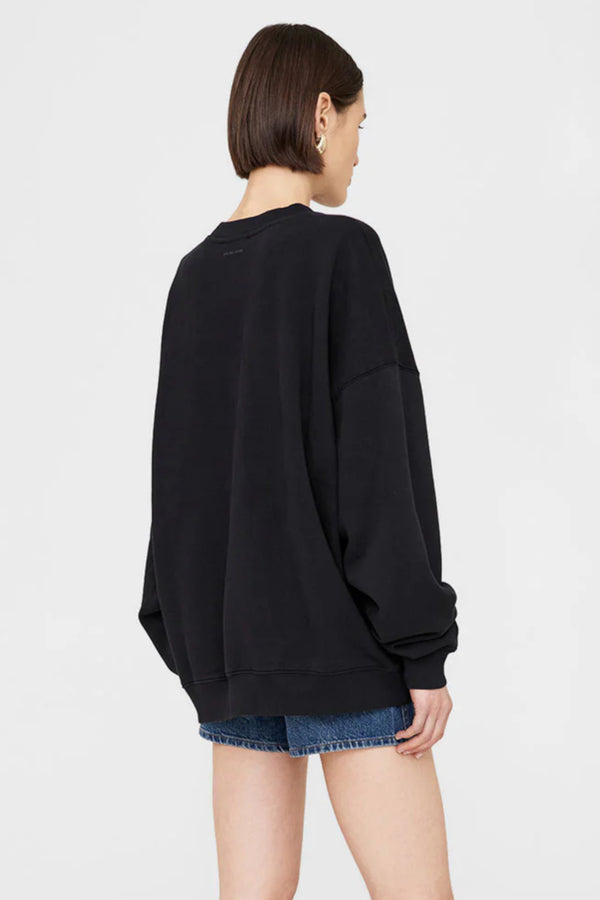 Sweat-shirt Miles Vintage Noir