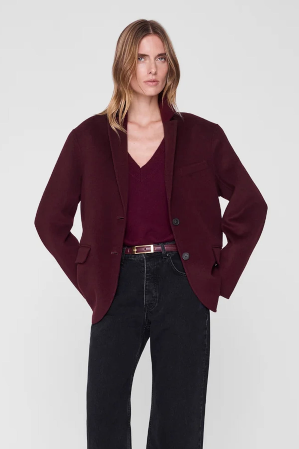 Quinn Blazer Bordeaux