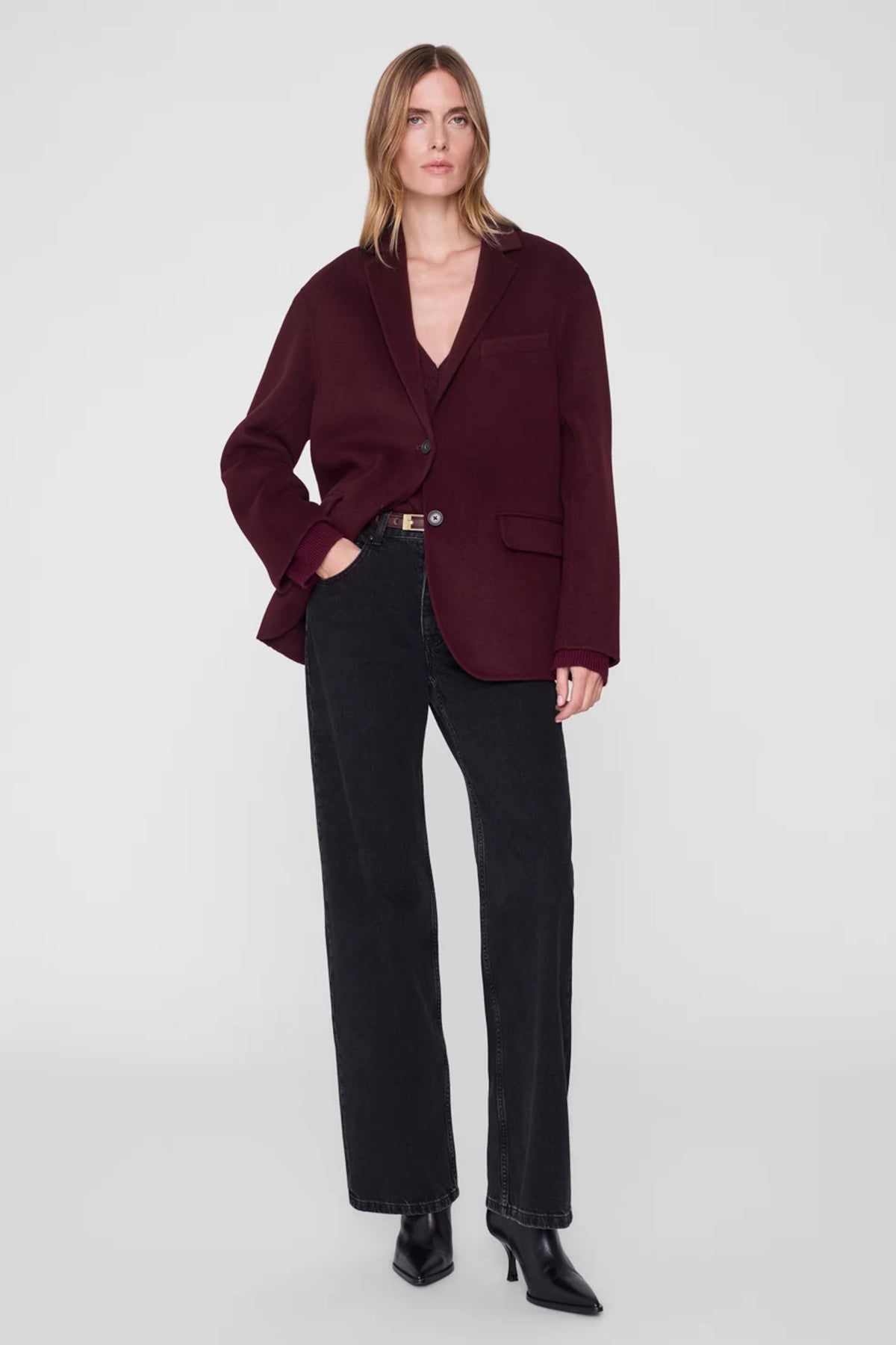 Quinn Blazer Bordeaux