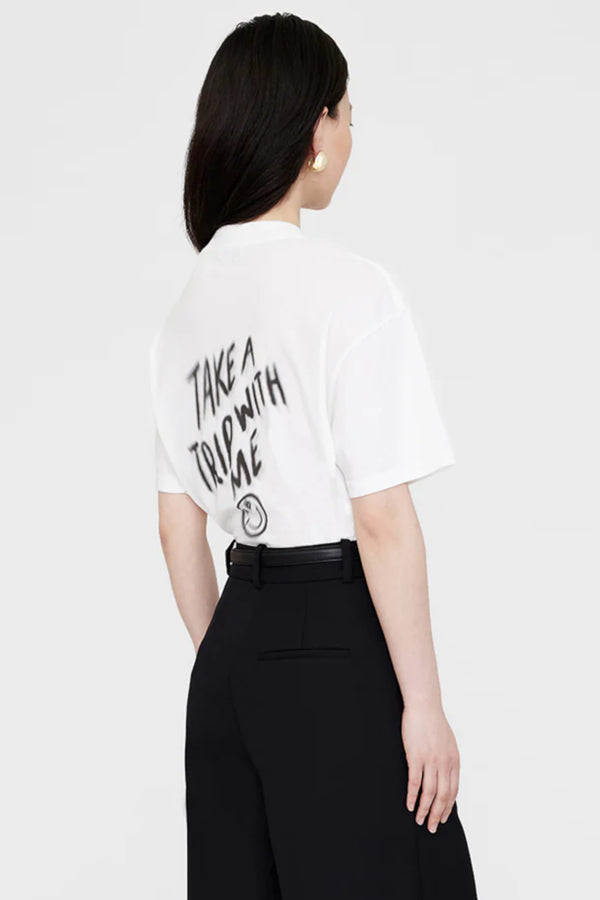 T-shirt Walker Ivoire
