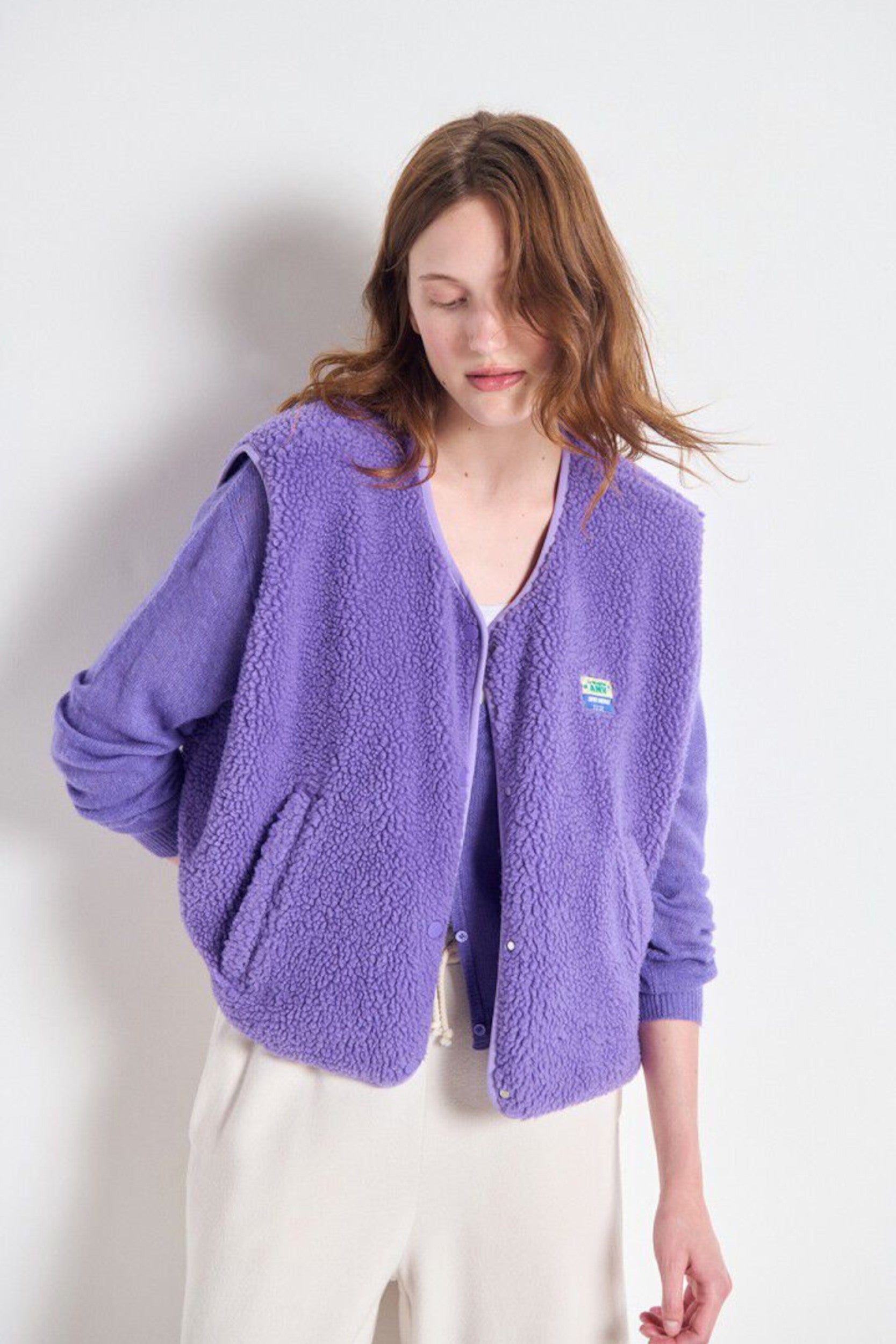 Hok16bh25 Coat Purple