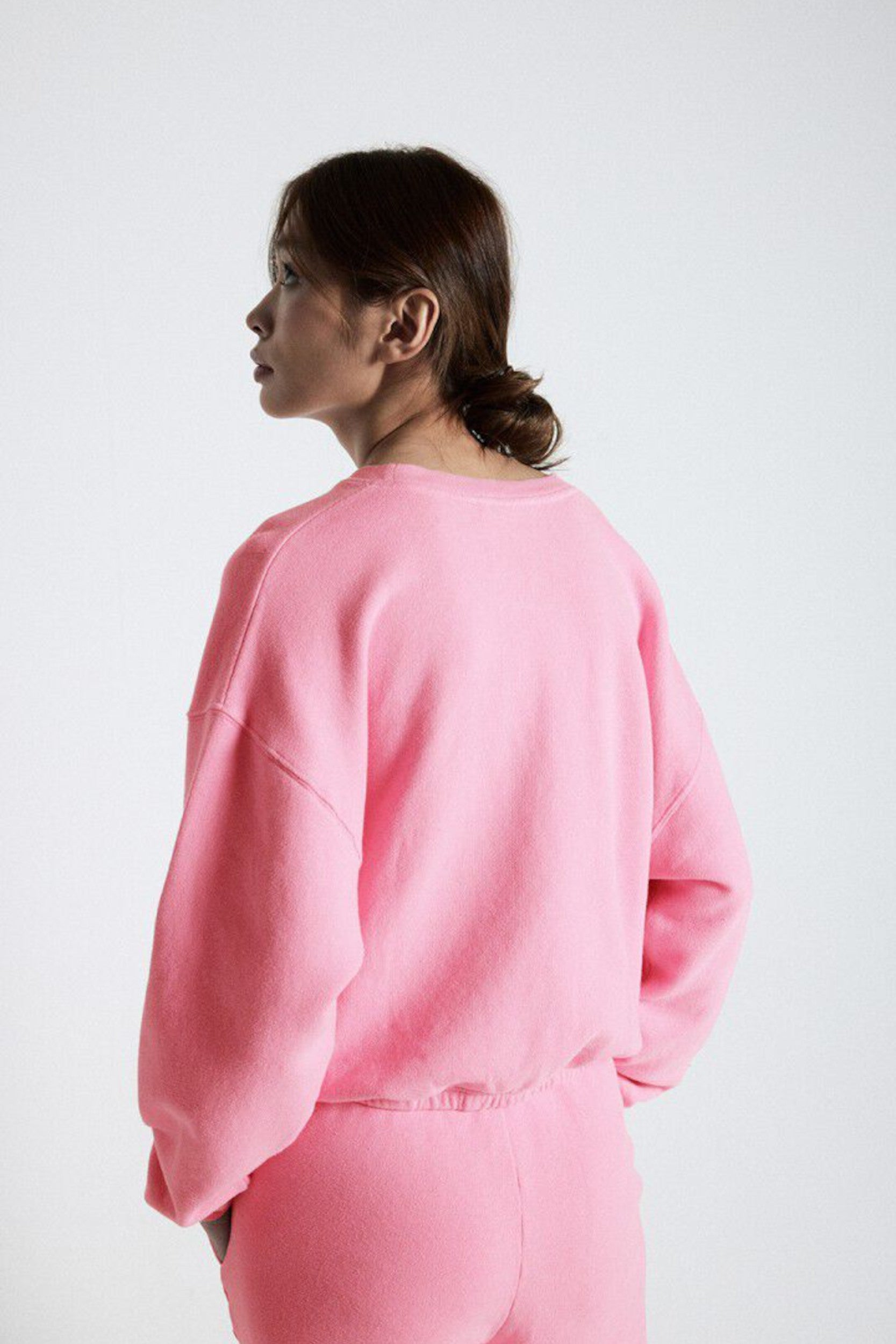 Izu03ah25 Sweater Pink Vintage
