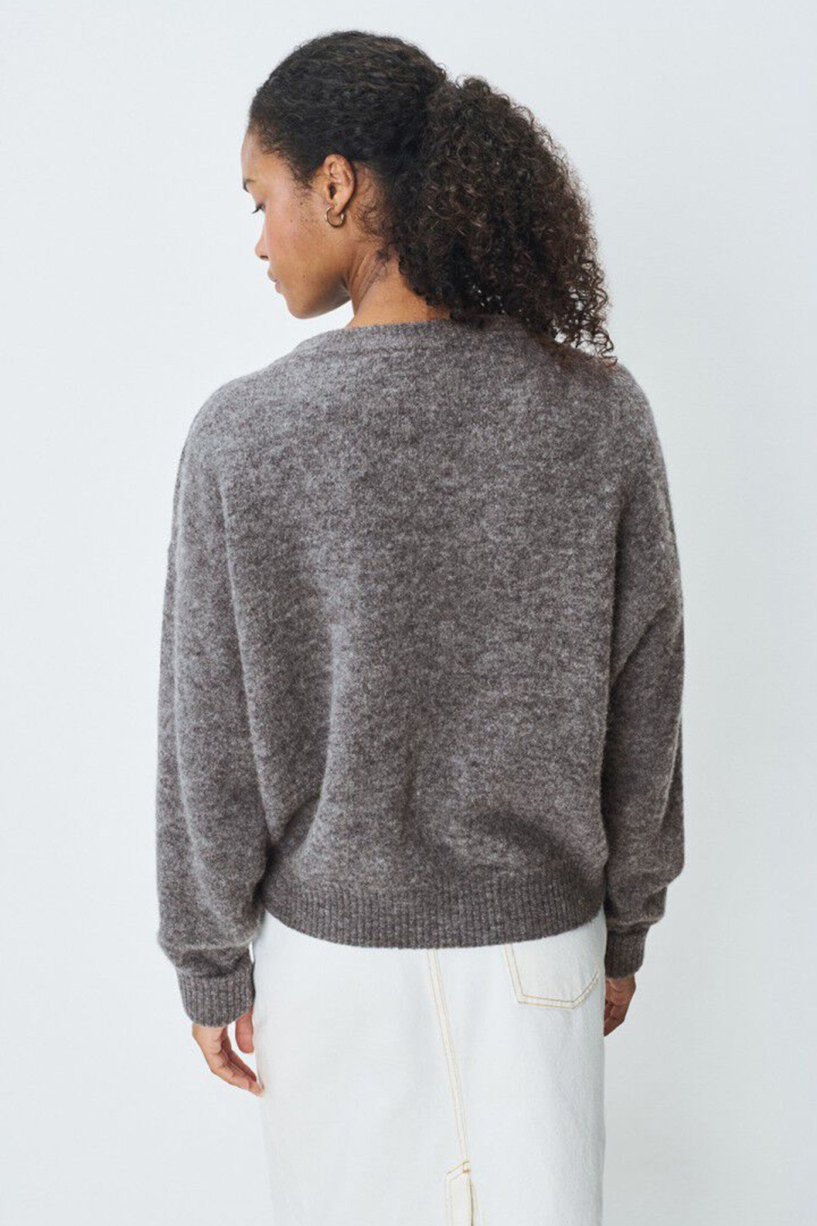 Vito18eh25 Sweater Steel Molted