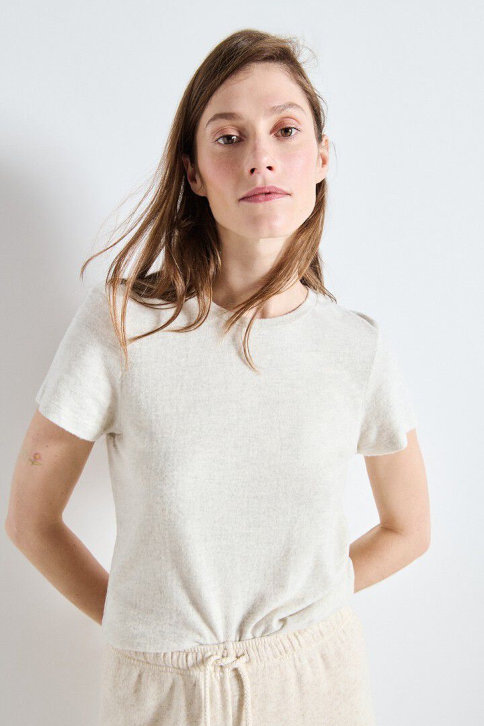 Ypa02dh25 T-Shirt Grey Mottled