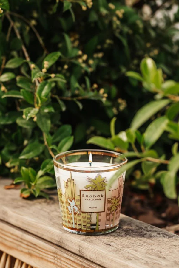 My First Baobab Cities Miami Candle Multico