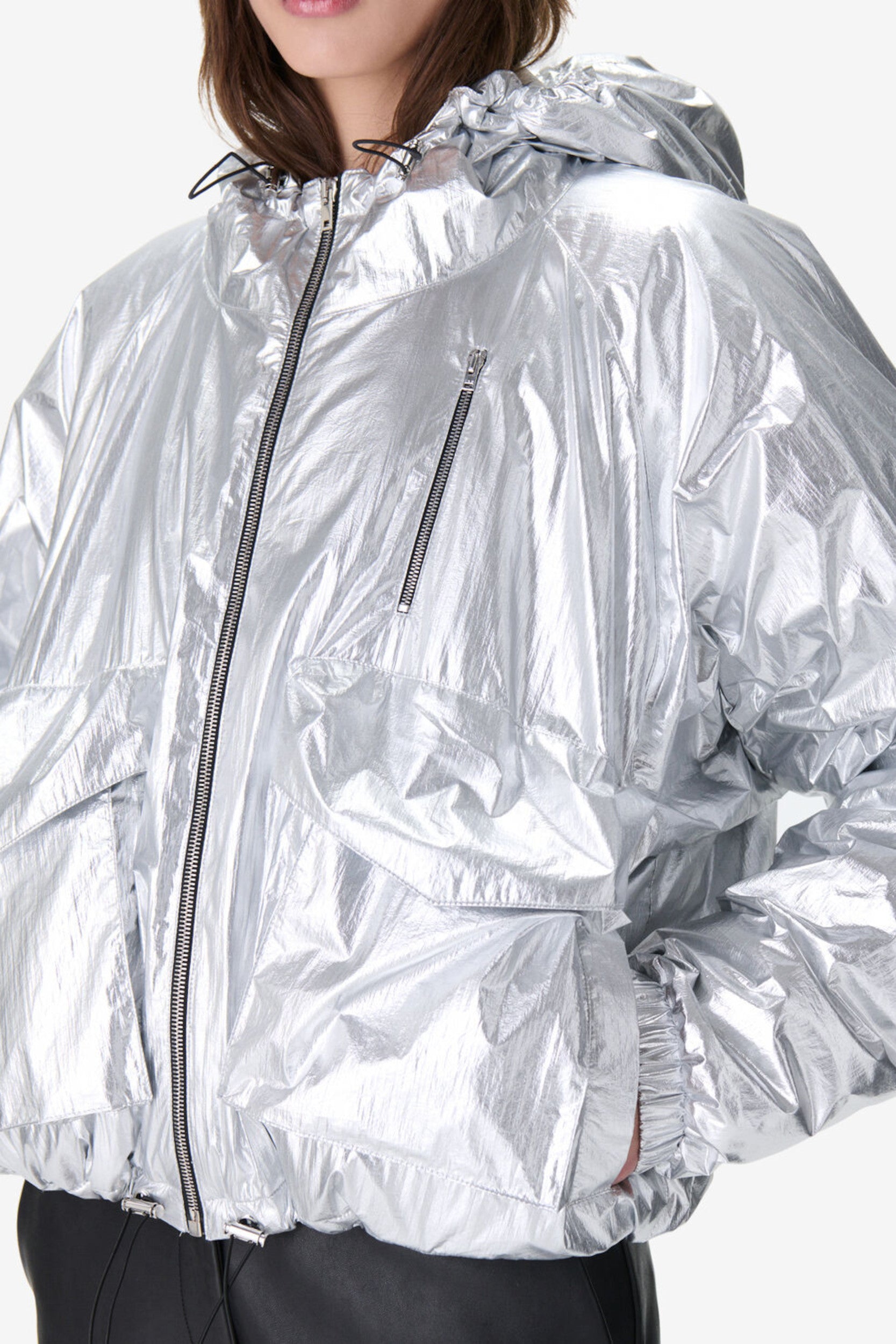 Gonie Coat Silver