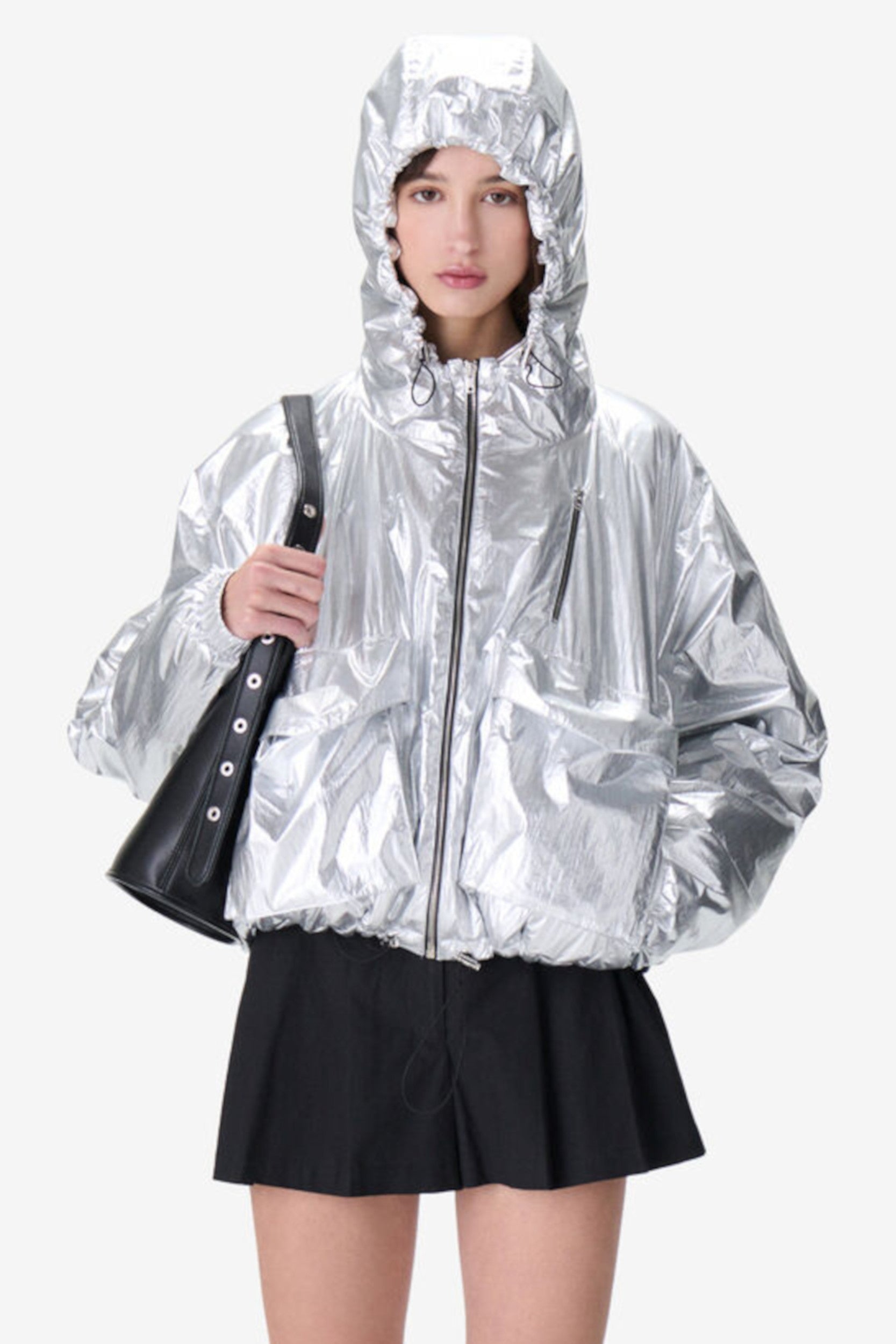 Gonie Coat Silver