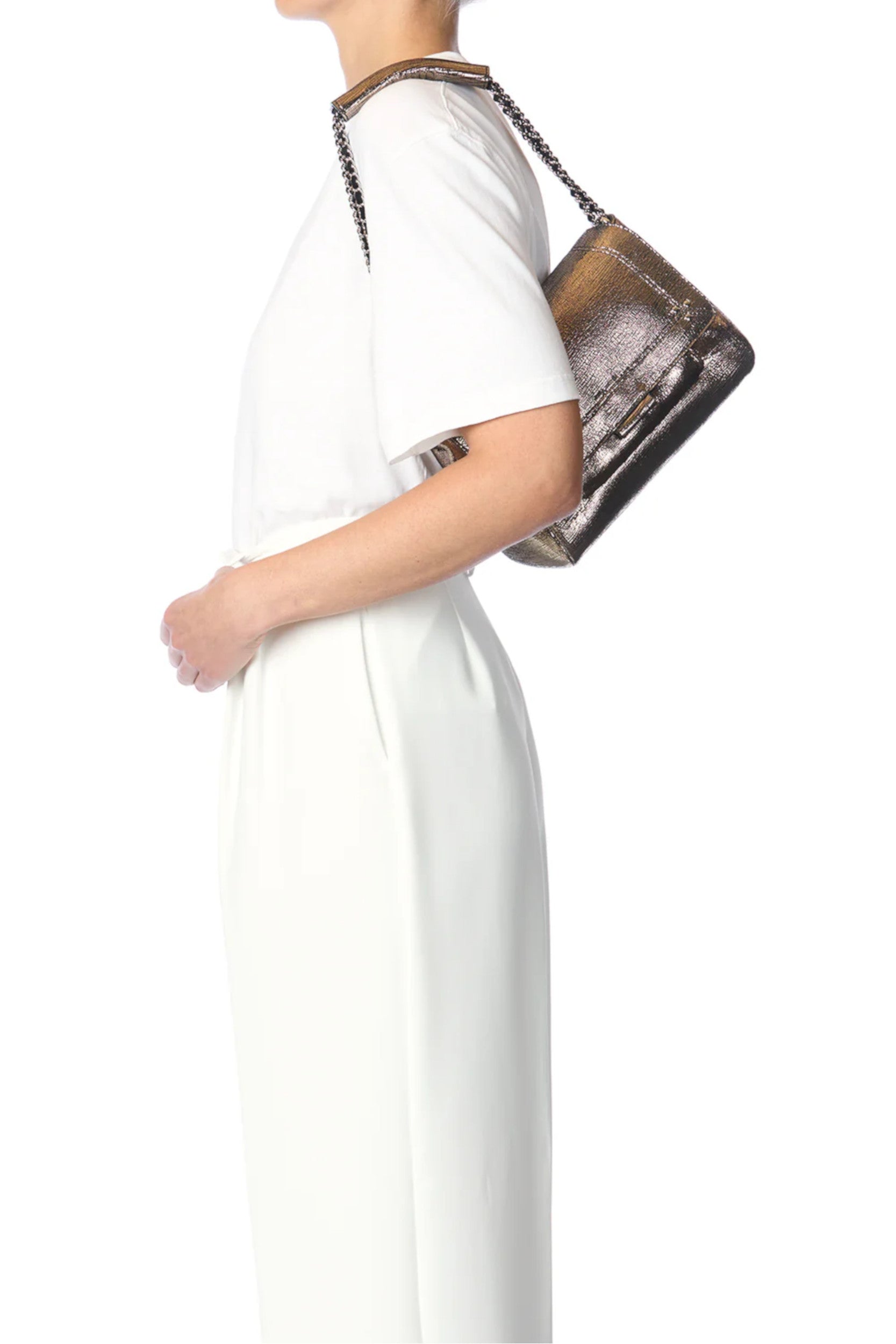 Lulu M Bag Champagne