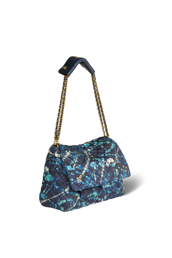 Sac Lulu M imprimé jeans