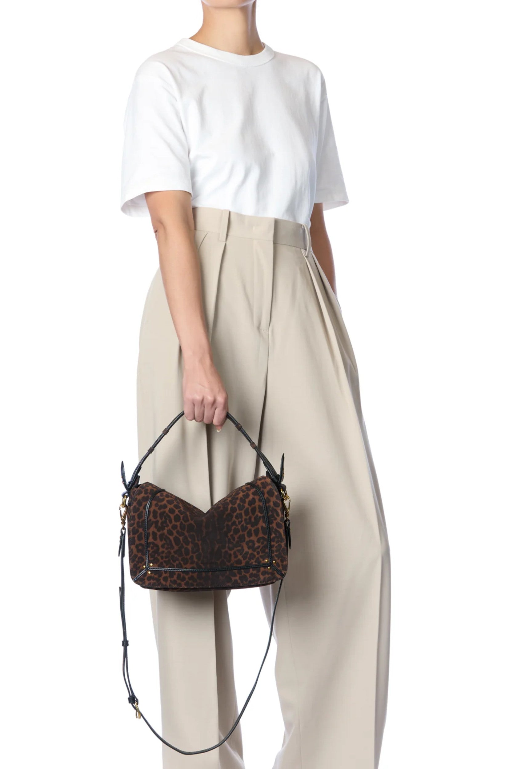 Pepito M Bag Printed Natural Leopard