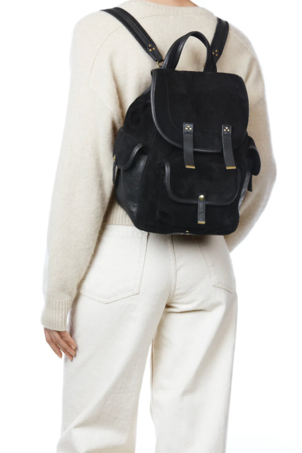 Sac à dos Stan daim noir