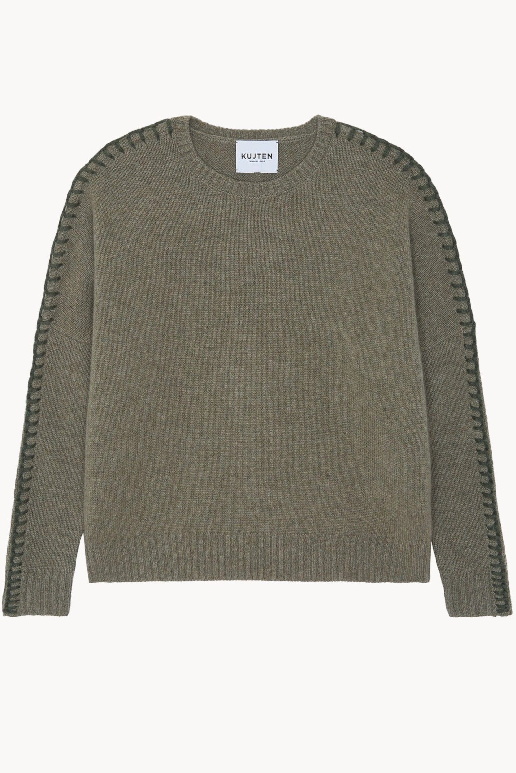 Amea Sweater Khaki Mottled