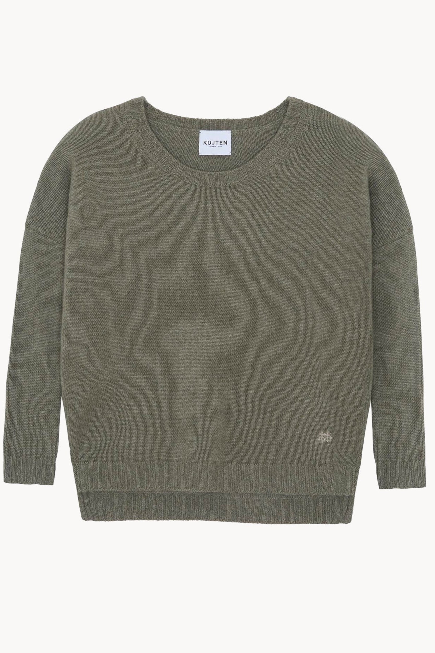 Anita Sweater Khaki Mottled