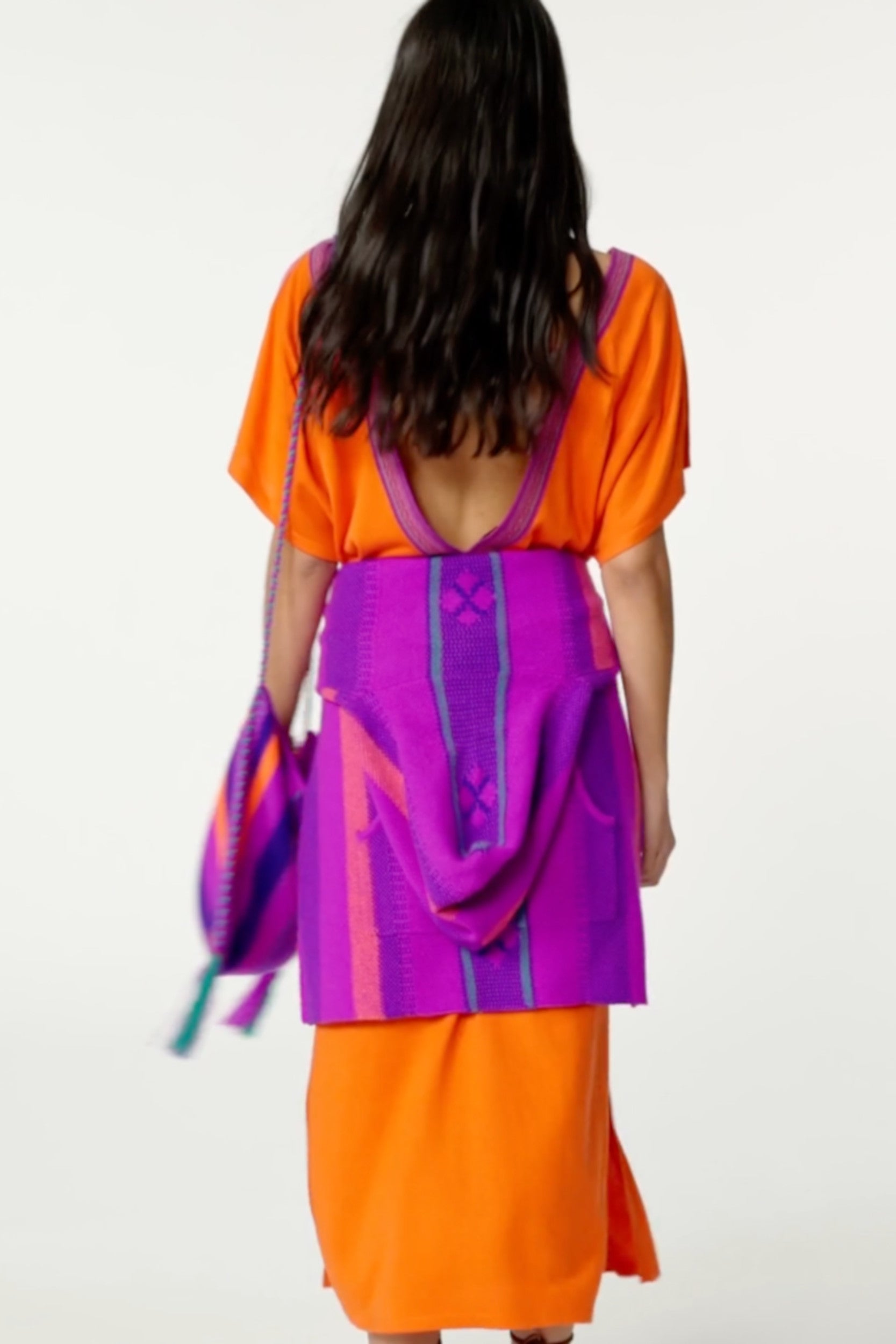 Celaya Dress Orange India