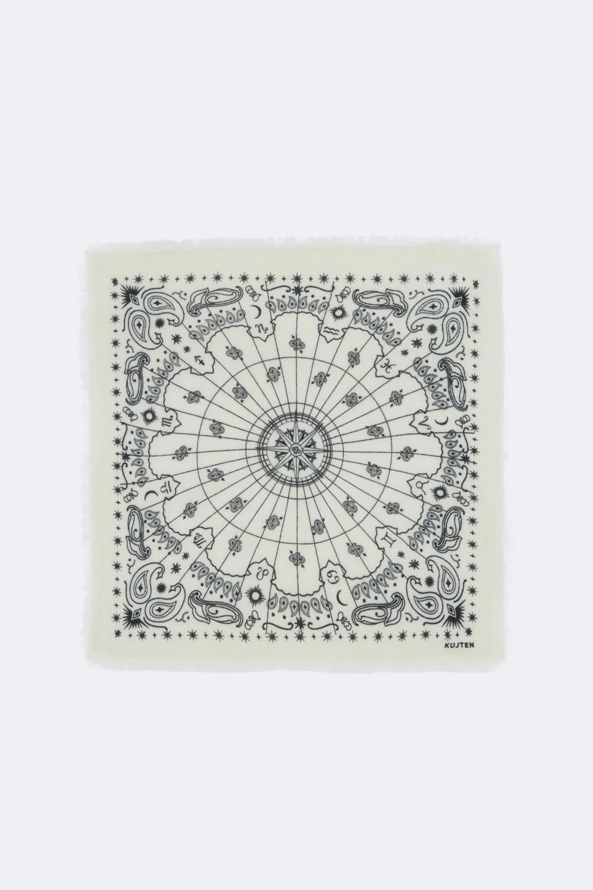 Hachi Astro Écharpe Blanc