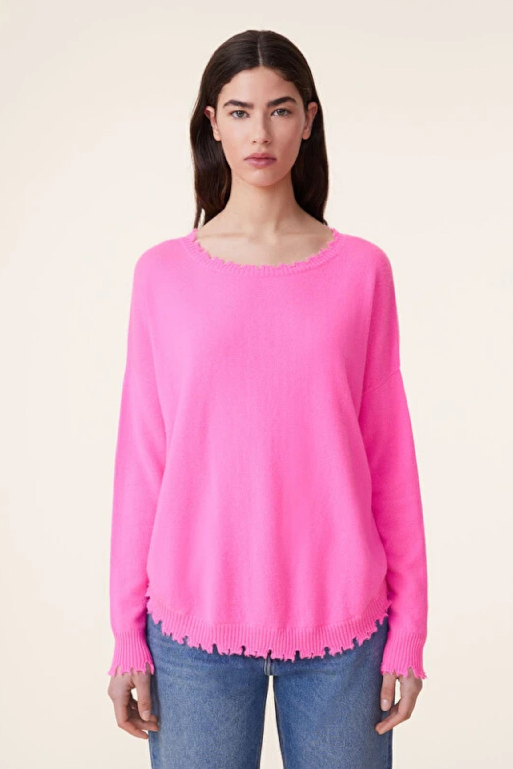 Mela Sweater Pink Lotus