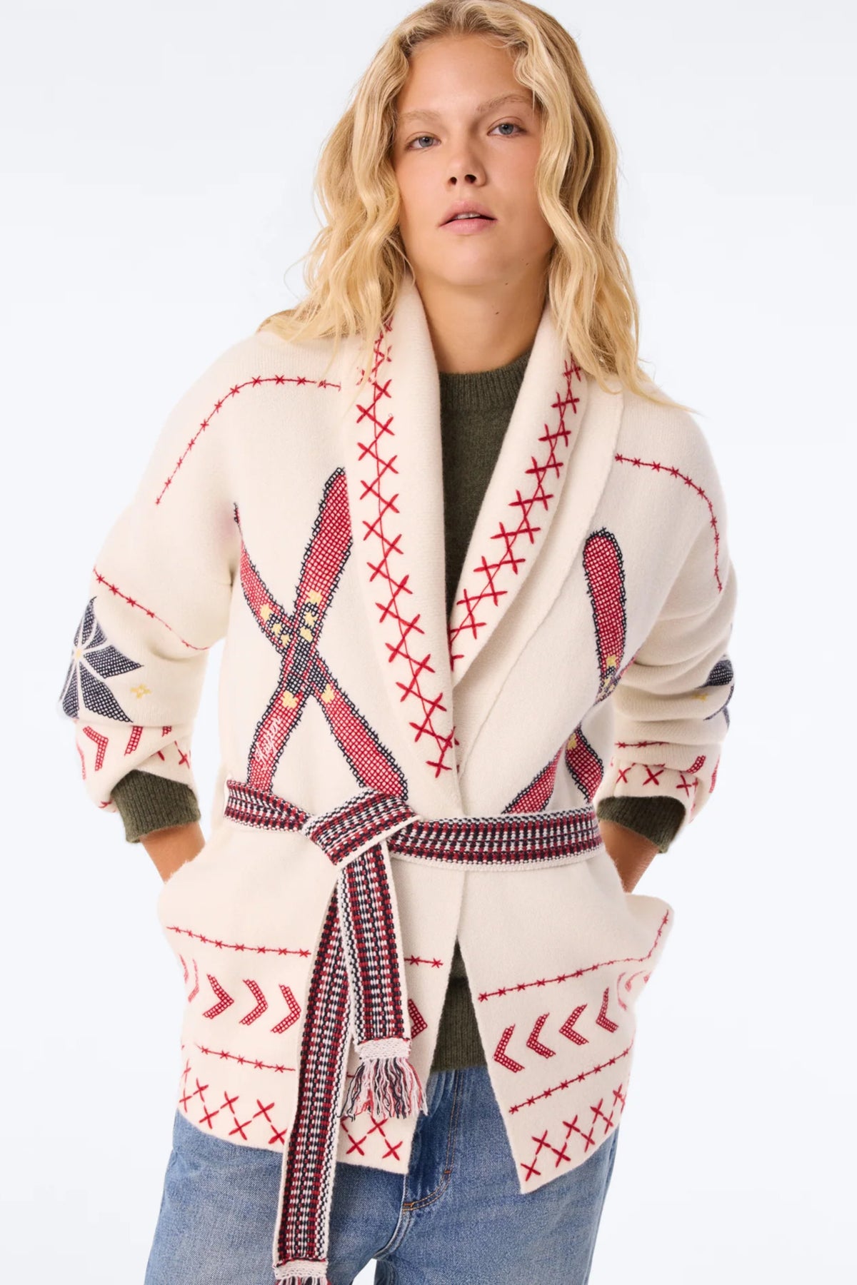 Miko Ski Veste Blanc