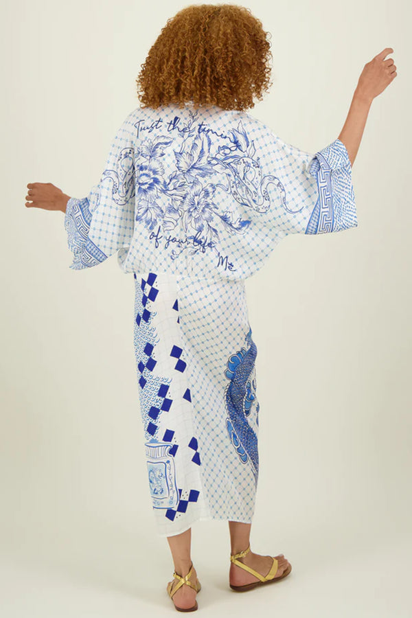 Sophia Kimono Dress Amalfi Coast