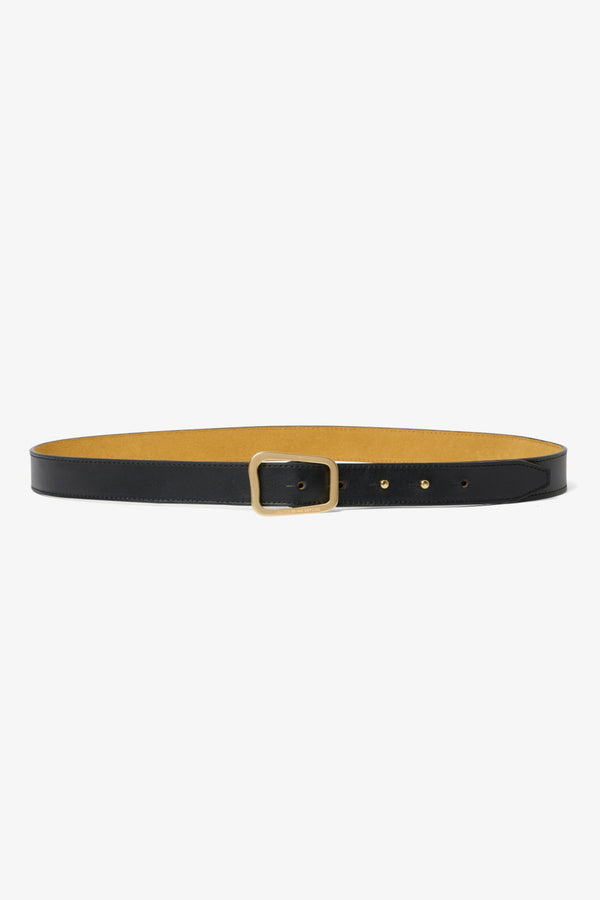 Ceinture Double Dealing Camel Noir
