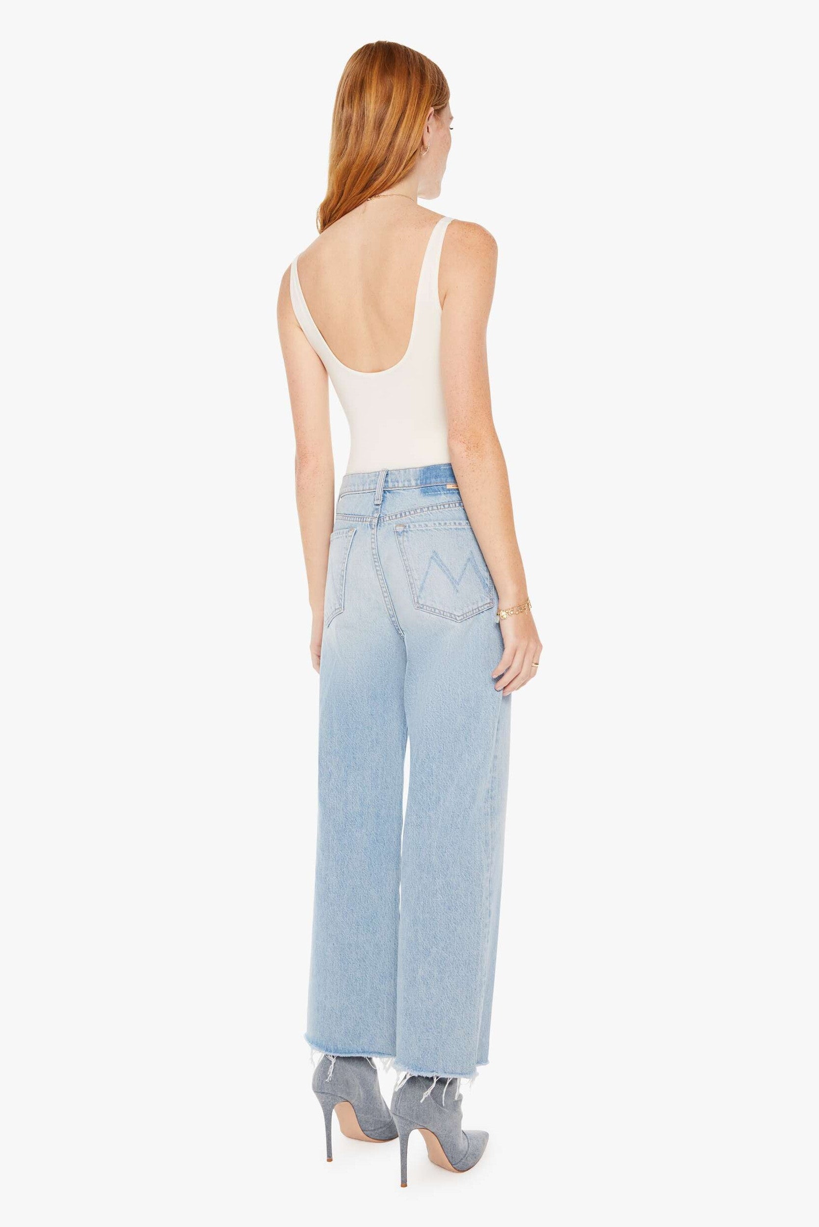 The Rambler Zip Ankle Fray Jeans GRP IM With Band
