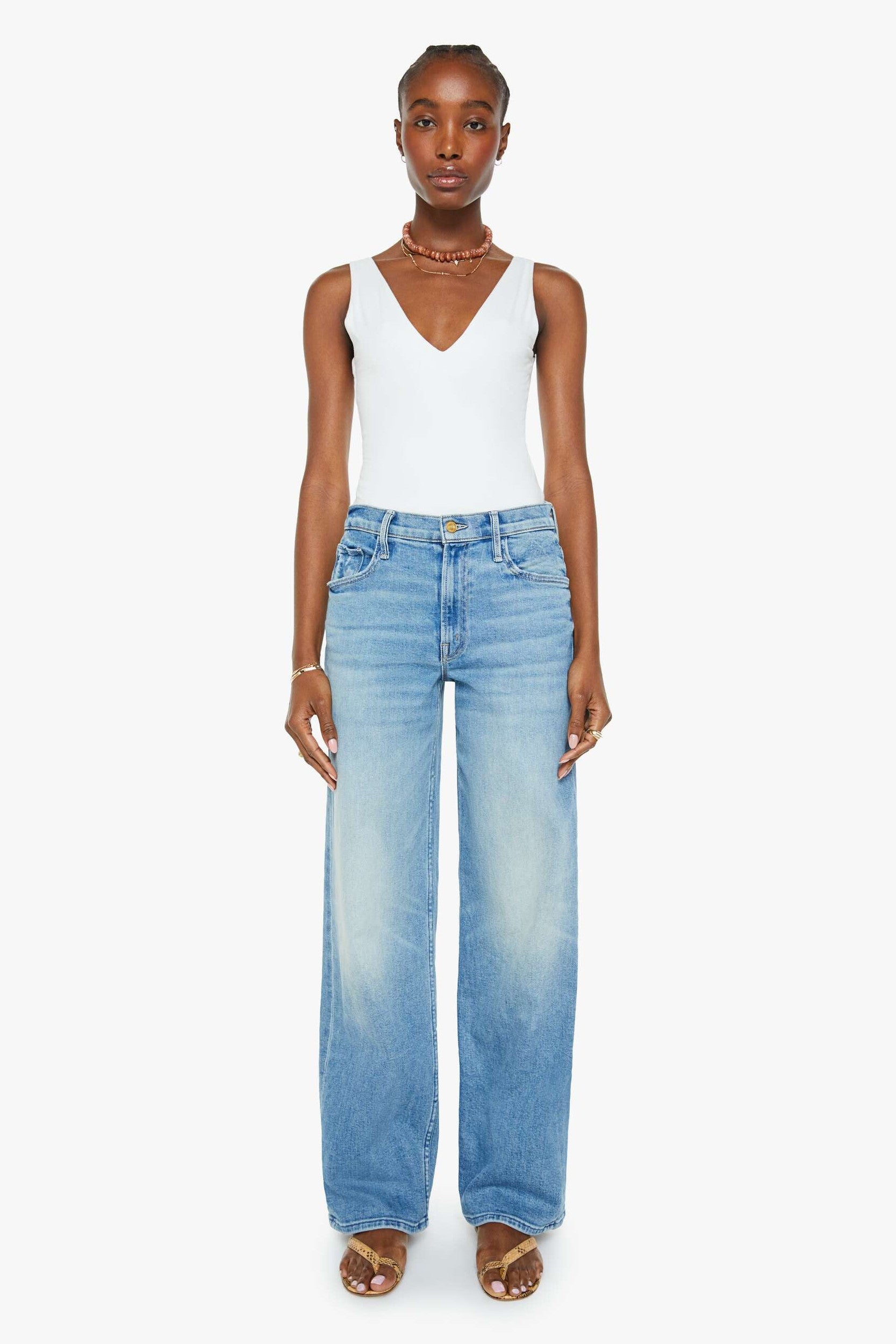 The Spinner Zip Sneak Jeans Glow Up