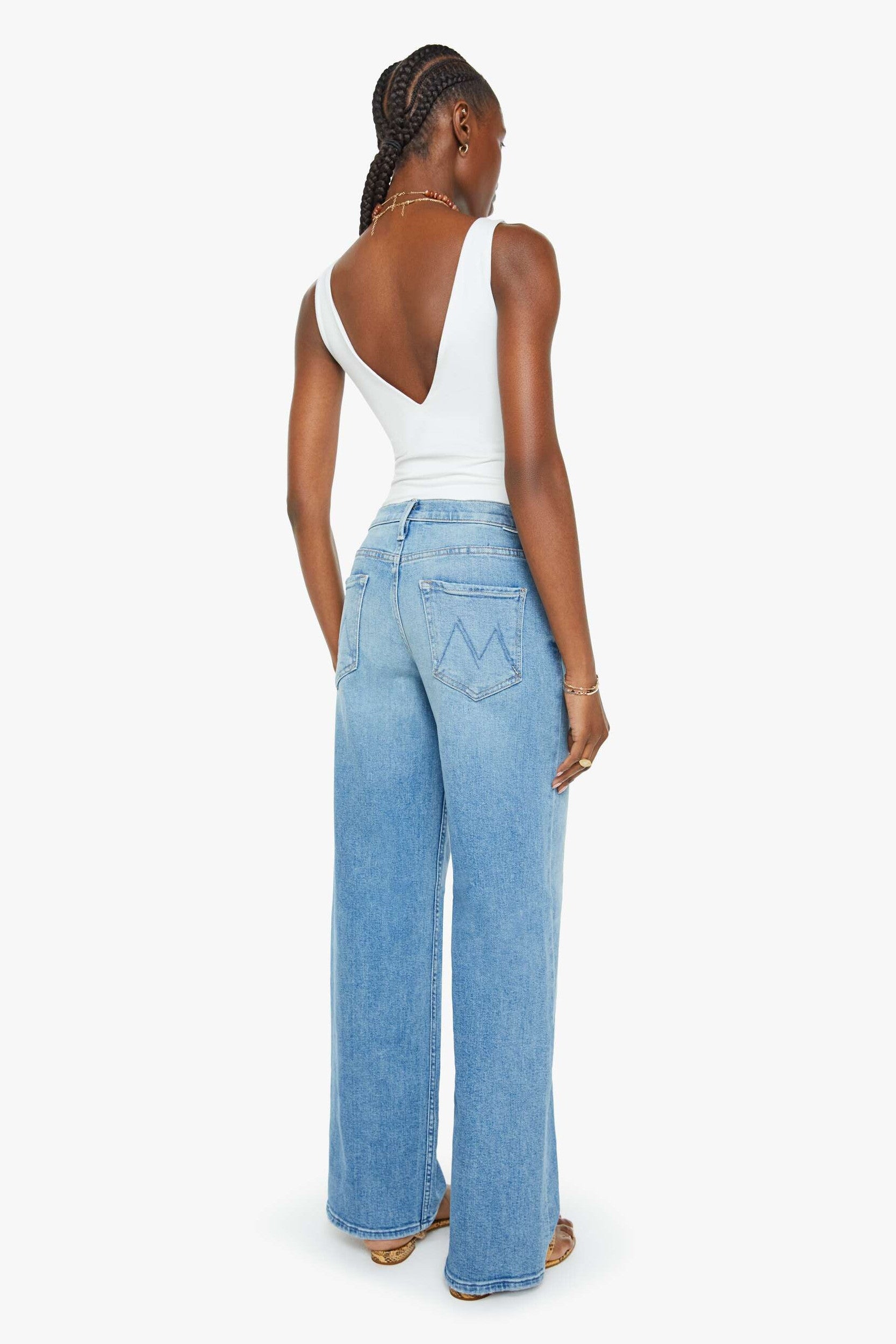 The Spinner Zip Sneak Jeans Glow Up