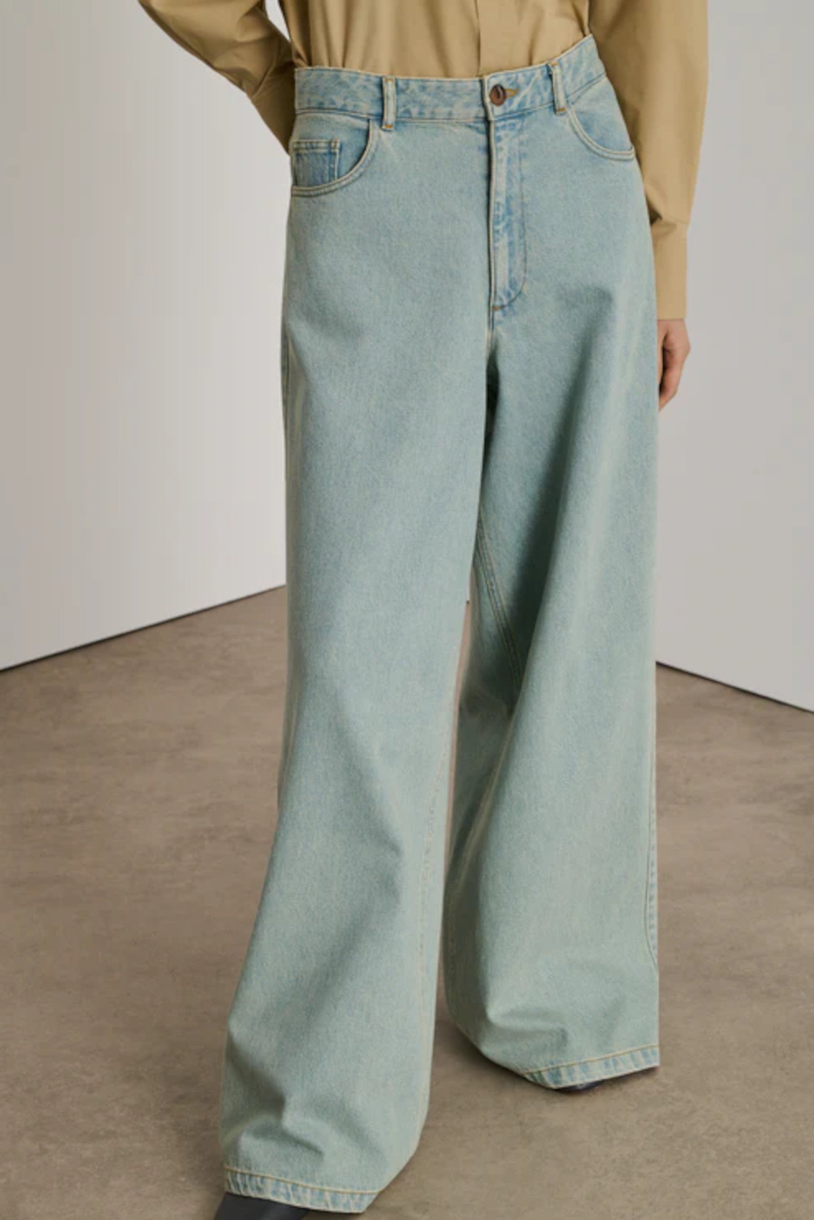 Alexis Jeans White Blue