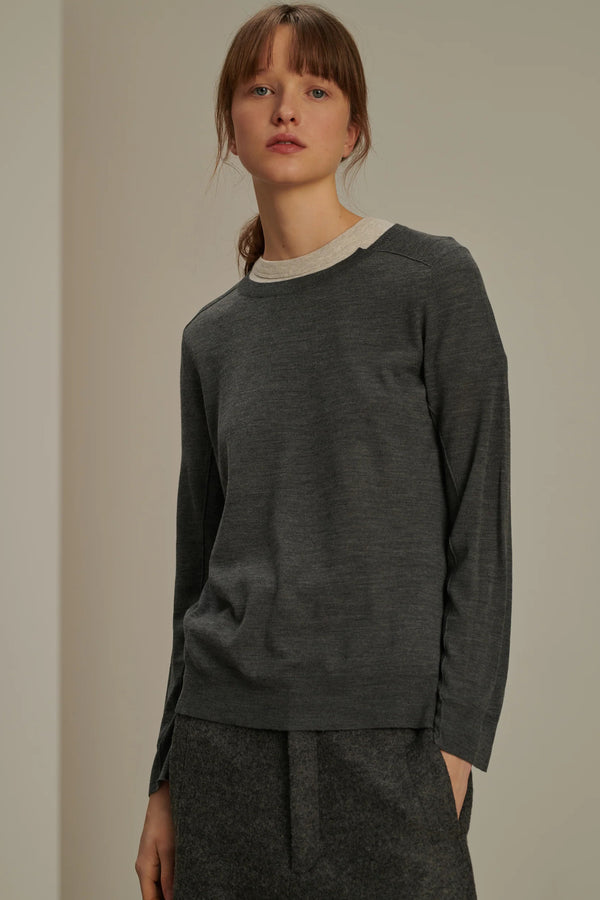 Pull Australie Gris chiné