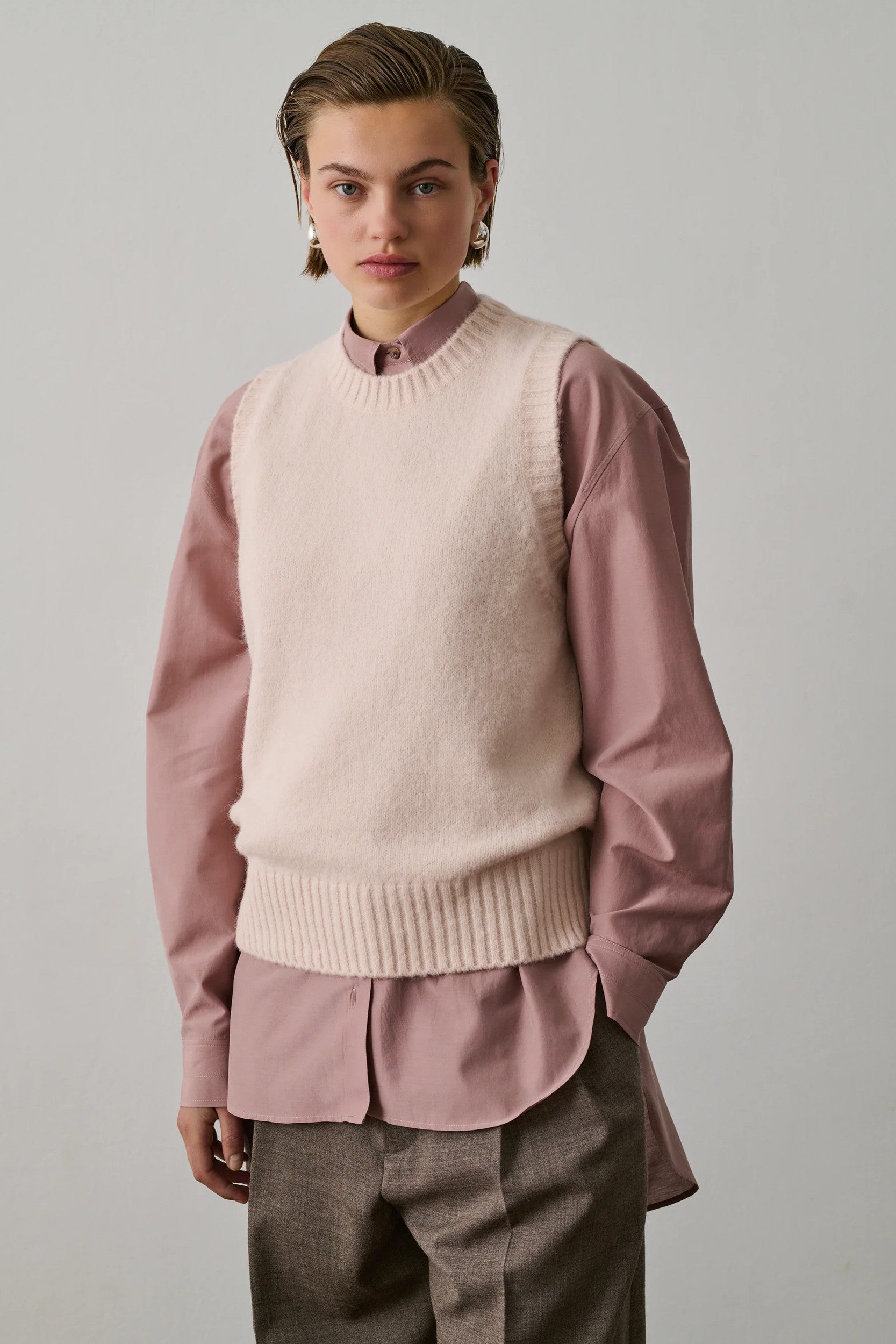 Namaste Sweater Pale Pink