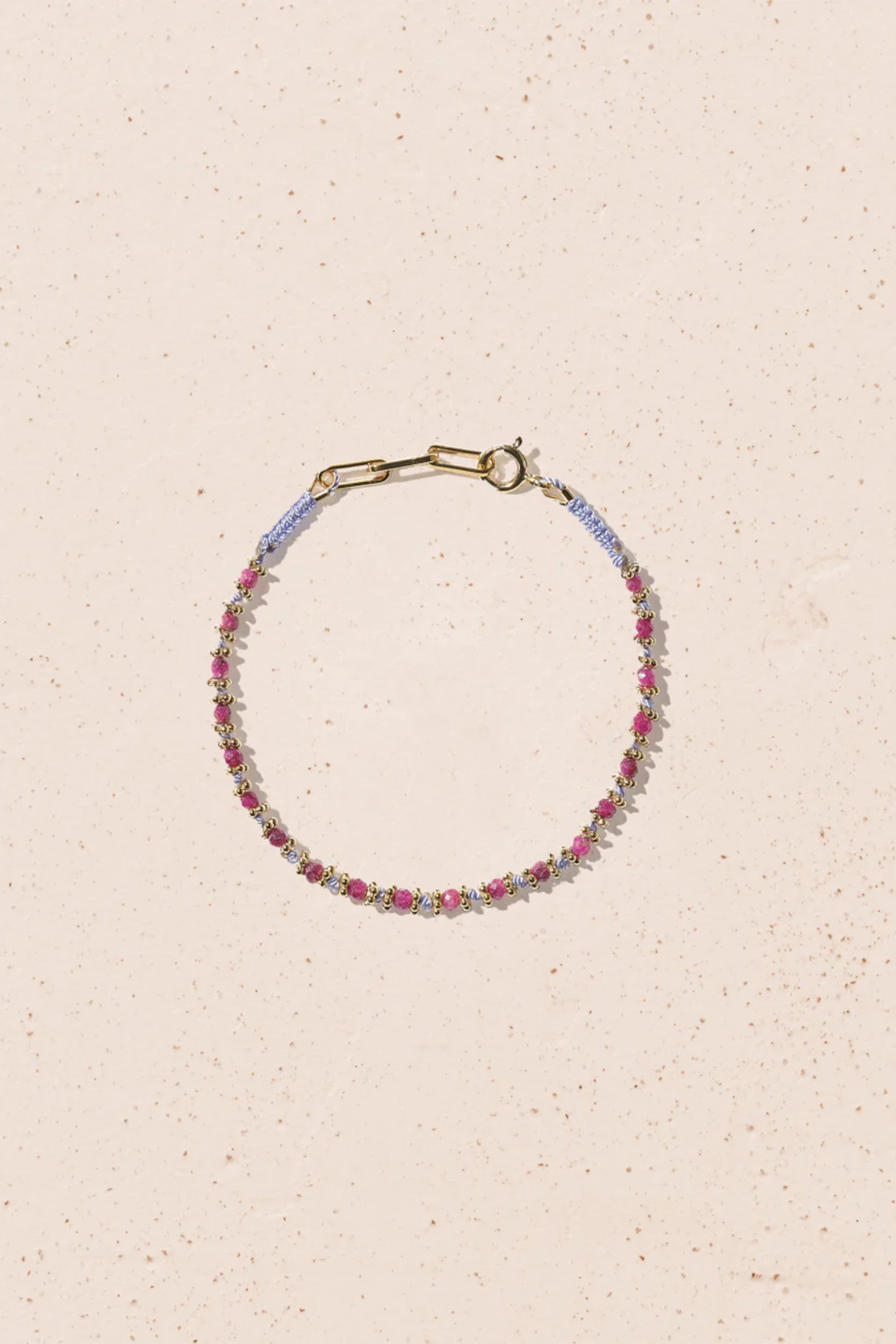 Kamala Bracelet Lilac Rubis Rose