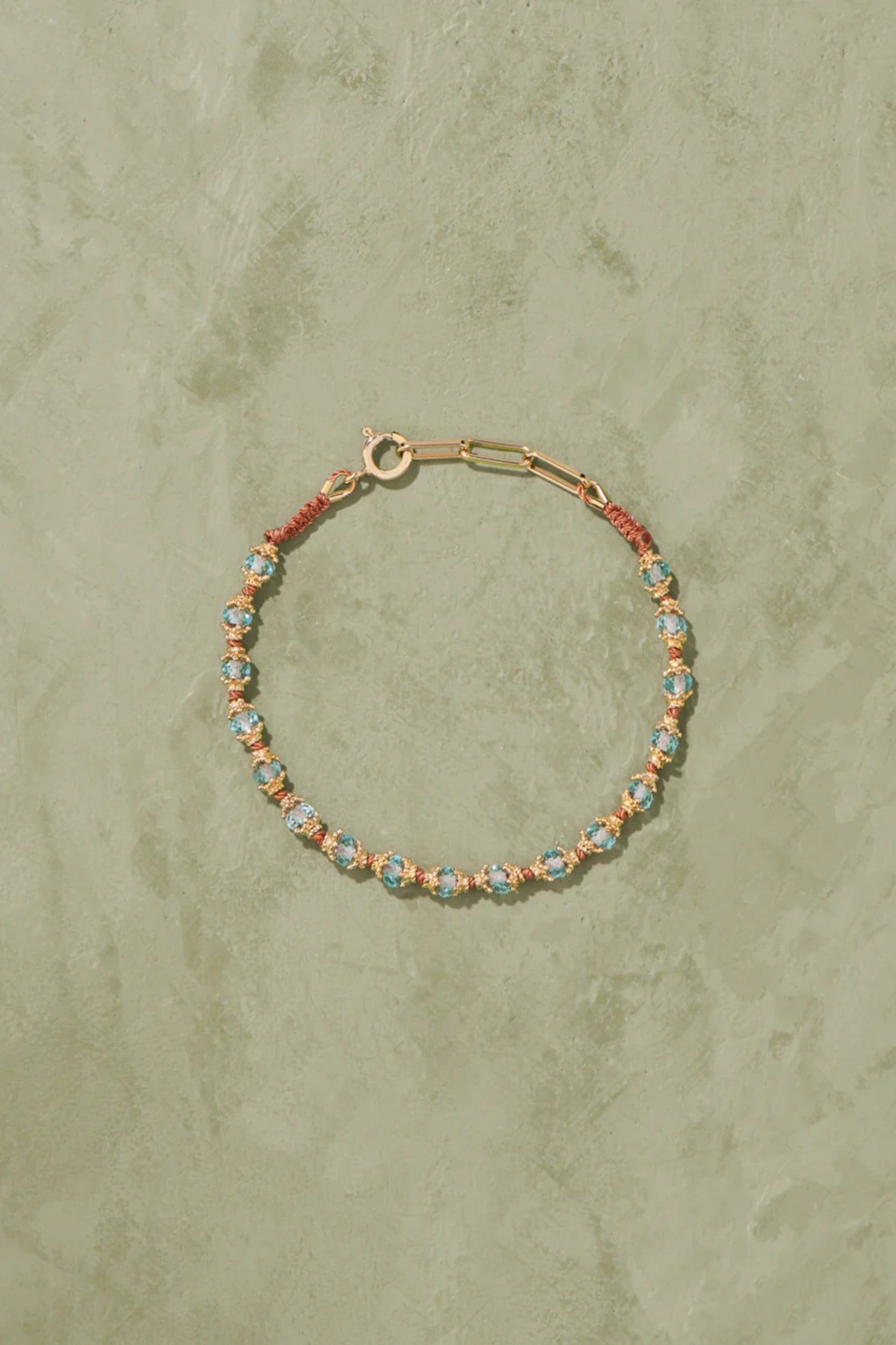 Kamilah Bracelet Aquamarine