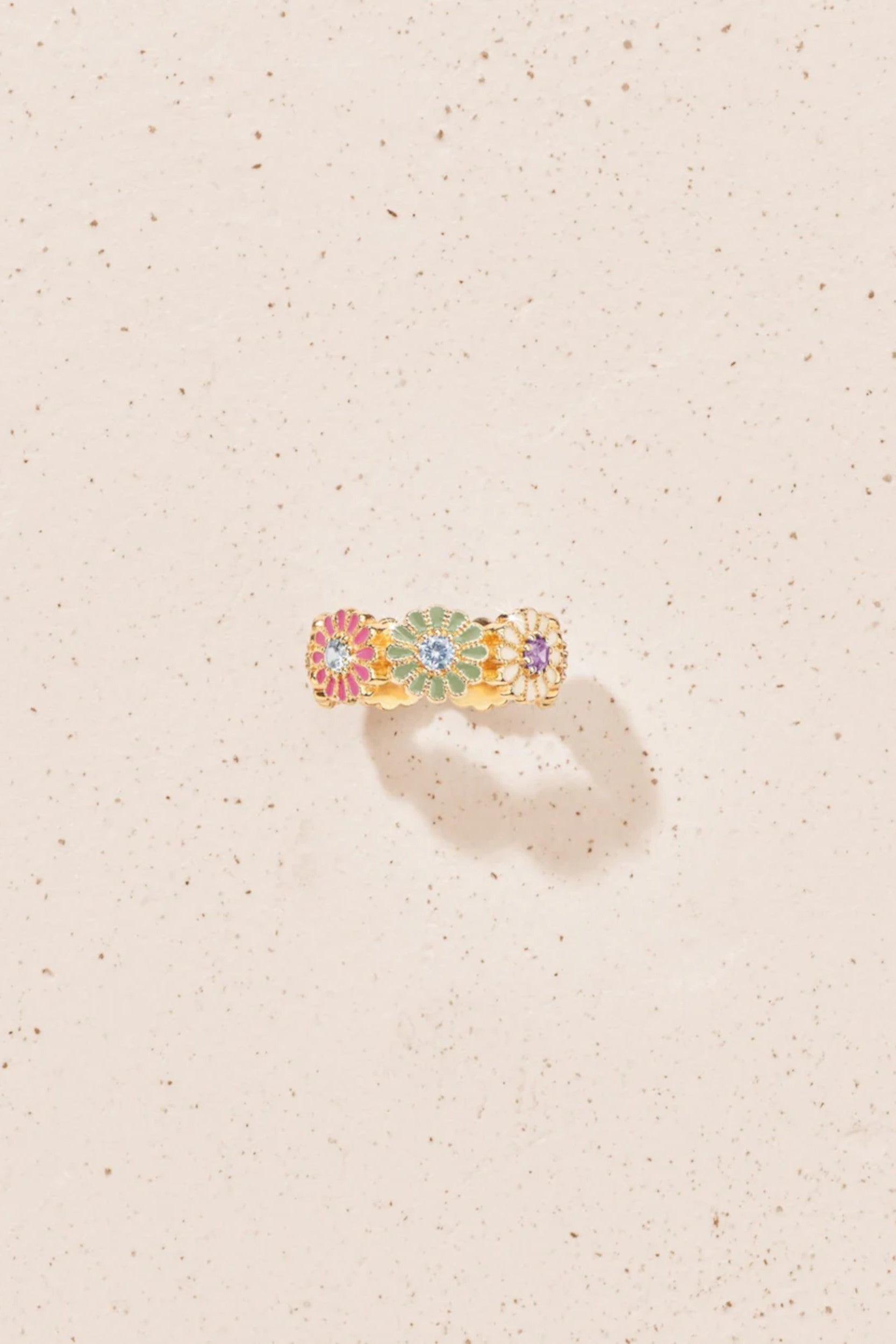 Sai 84 Ring Grenat Citrine Quartz Pink