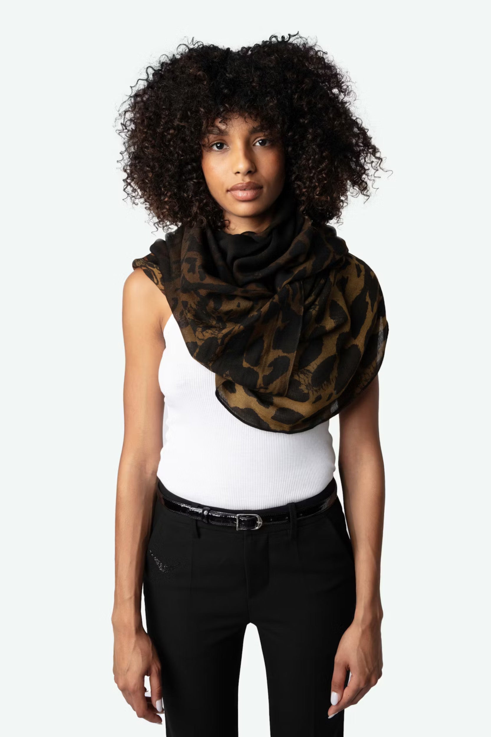 Judy Leo Scarf Latte