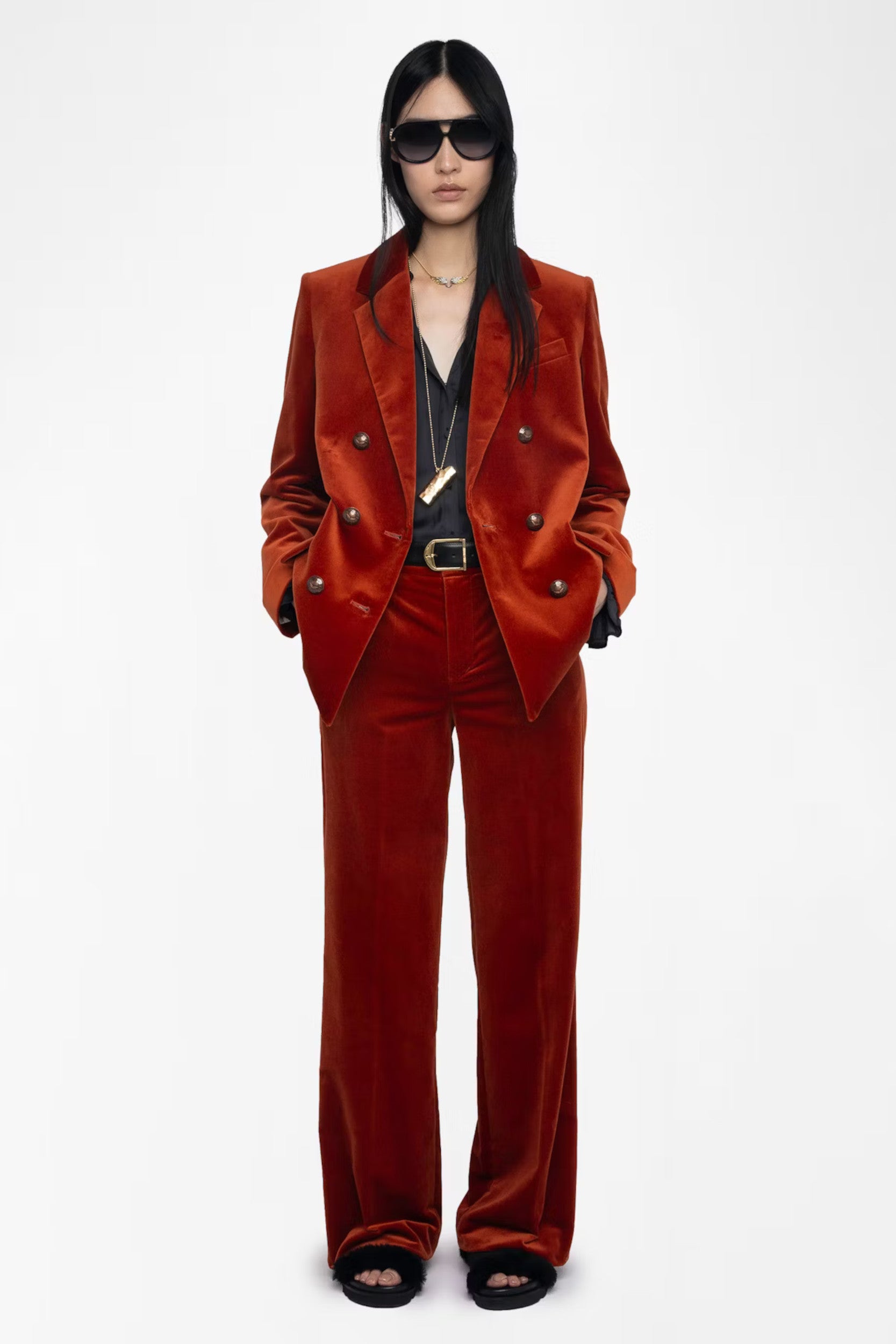 Panol Velvet Pant Burn