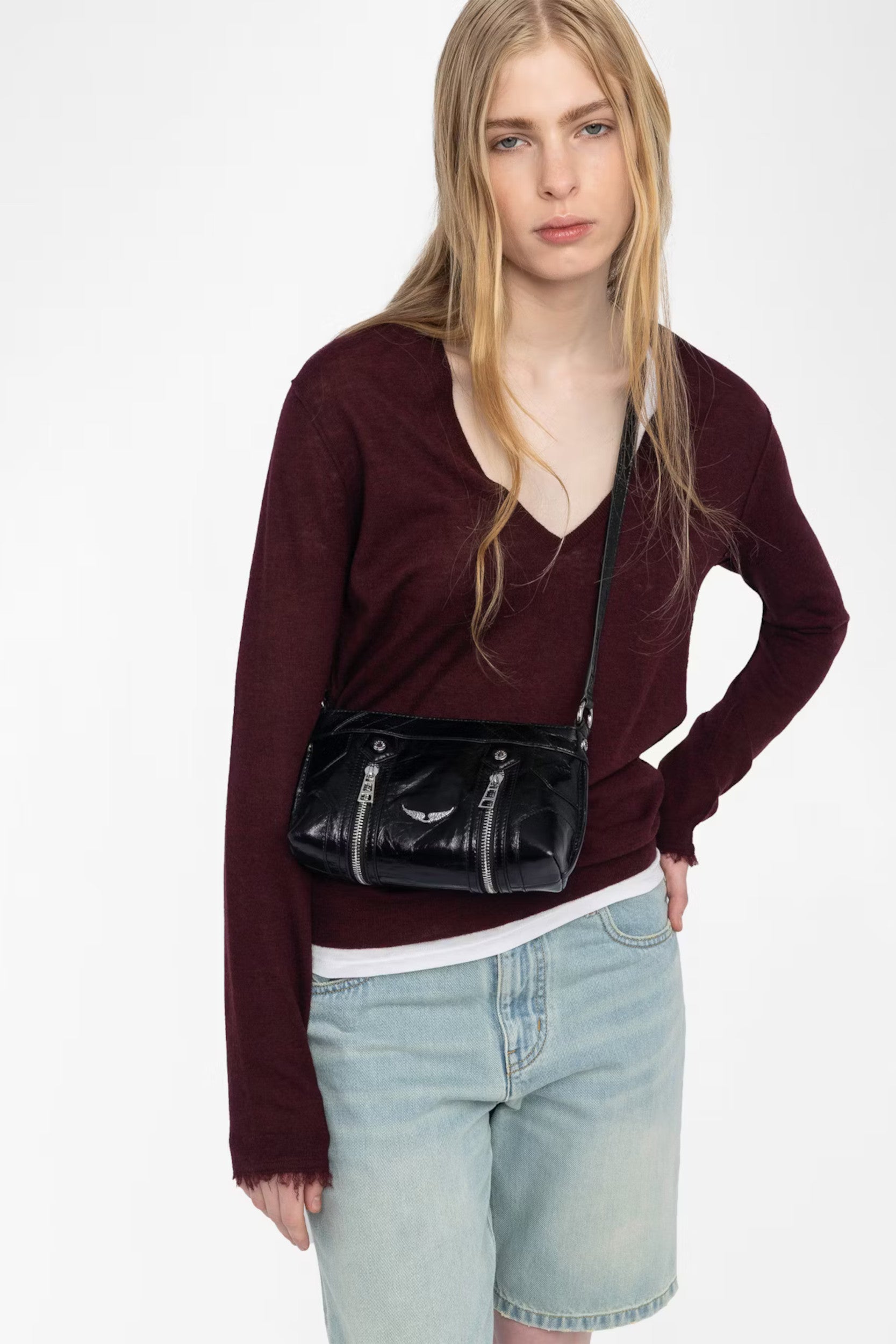 Rivy CP Sweater Burgundy