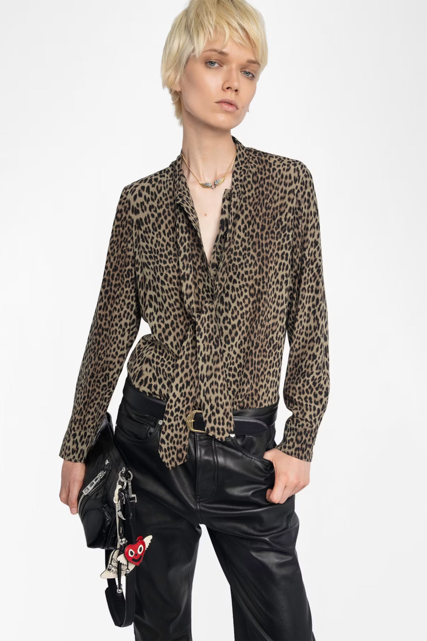 Tulba Soft Leo Shirt Leaves