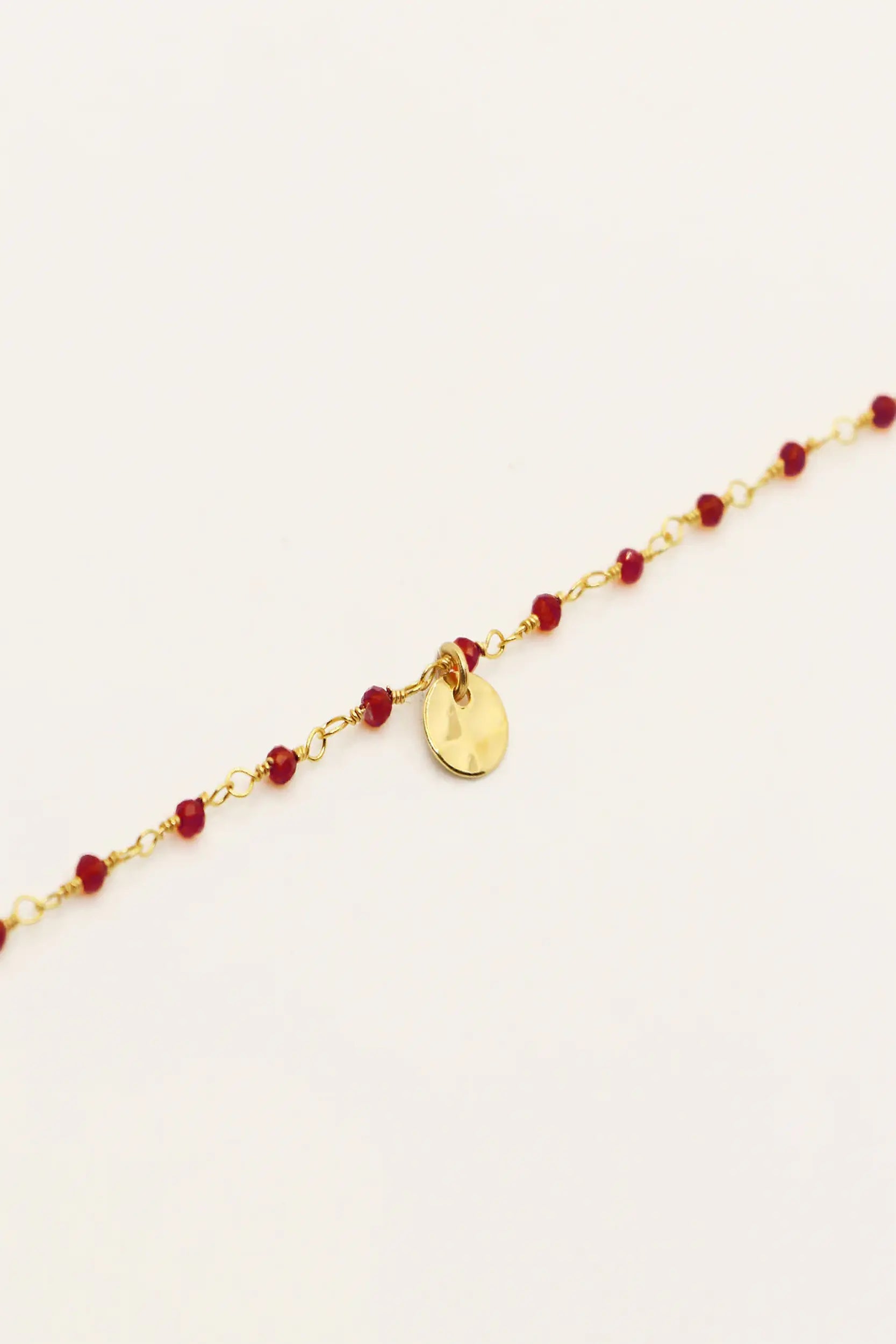Mini Stones Bracelet Grenat