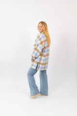 Wallis Shirt Blue Brown