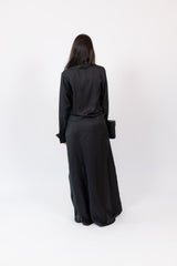 Jeff Dress Silk Twill Black