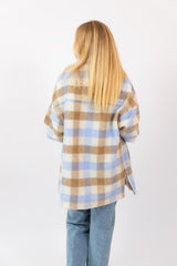 Wallis Shirt Blue Brown