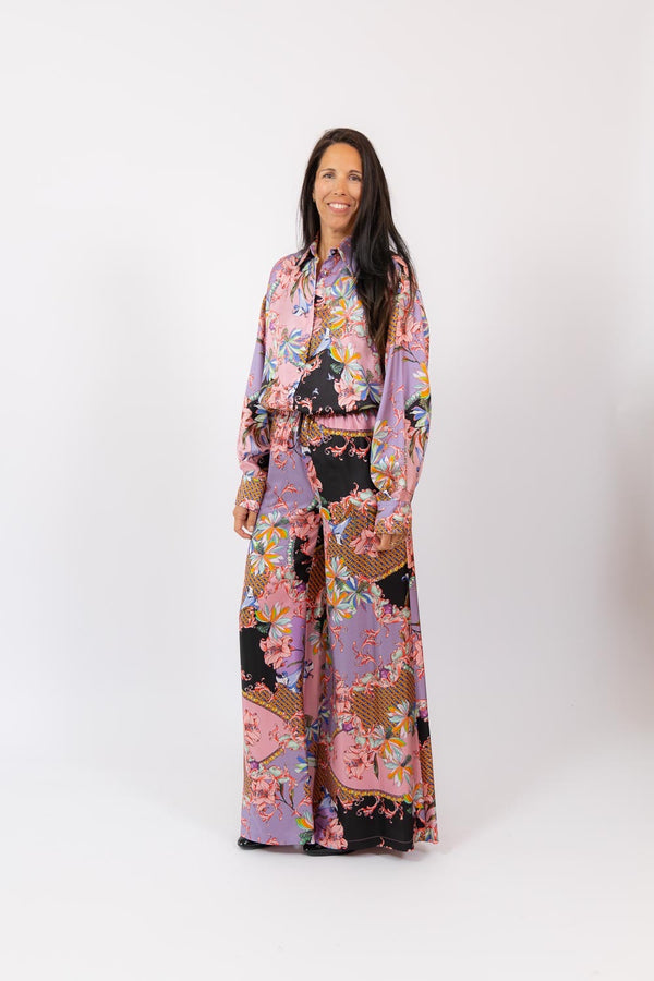 Kristen Shirt Twill Flower