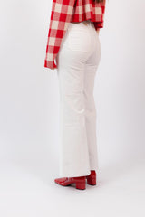The Patch Pocket Roller Skimp Pant Hal Chalk